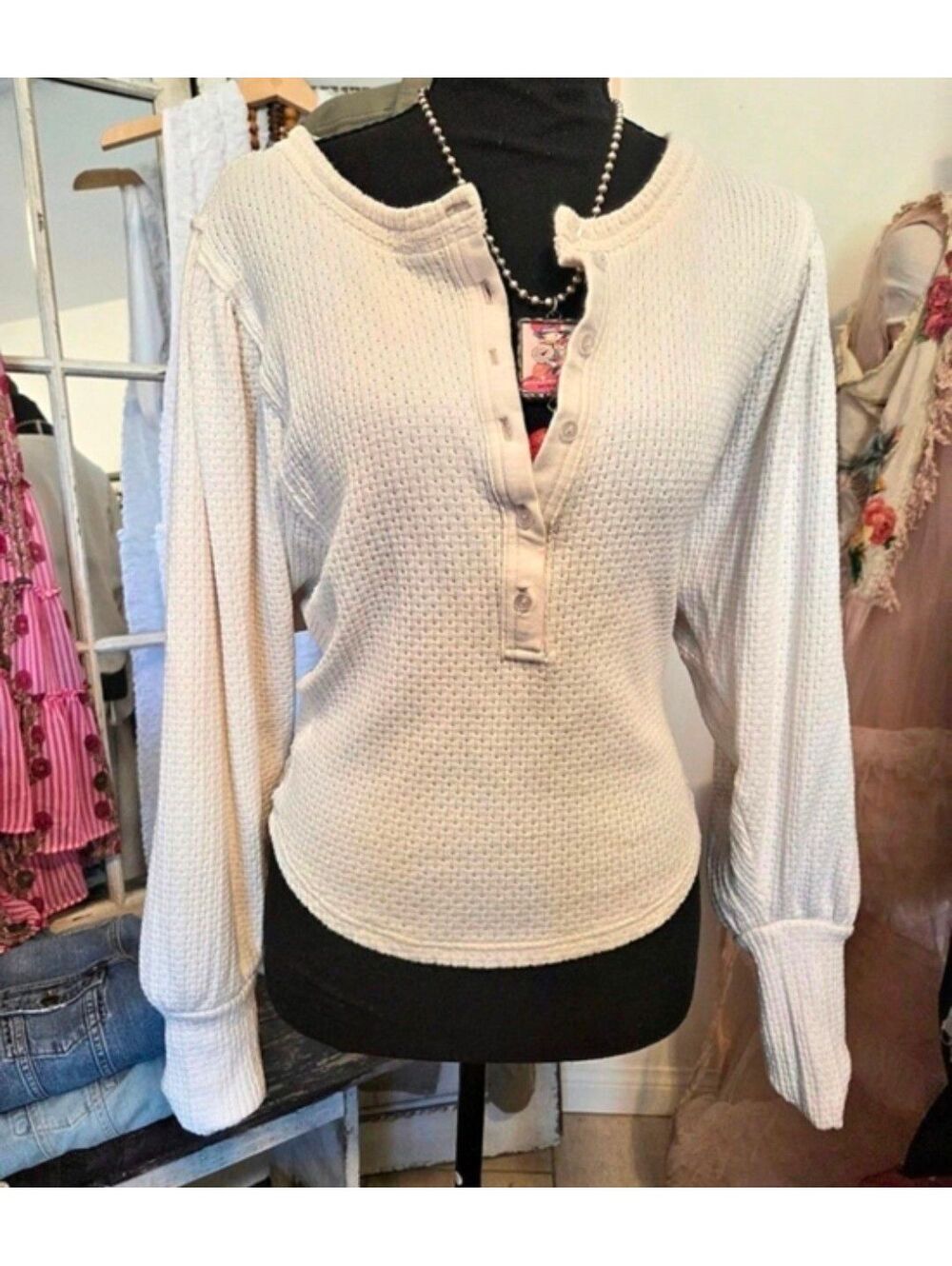 FREE PEOPLE HENLEY XS